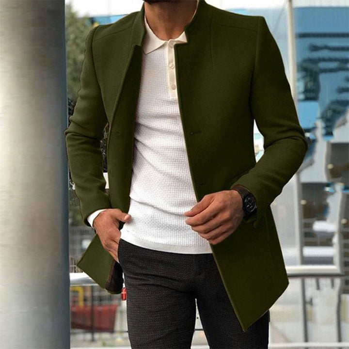 Jace | Modern Slim Fit Long Coat for Men